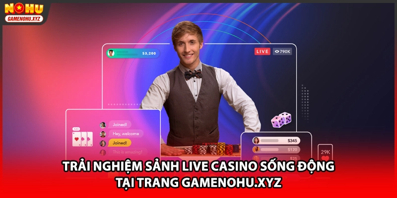 Trải nghiệm sảnh live casino sống động tại trang qq-poker88.com